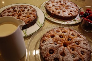 Almond & raspberry tarts (2)