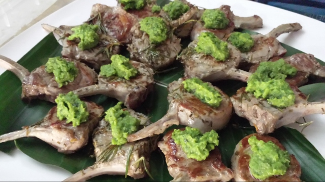 Frenched lamb Cutlets