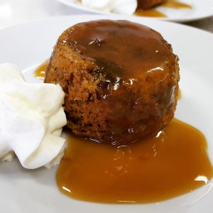 mini Sticky Date Puddings with Butterscoth Sauce